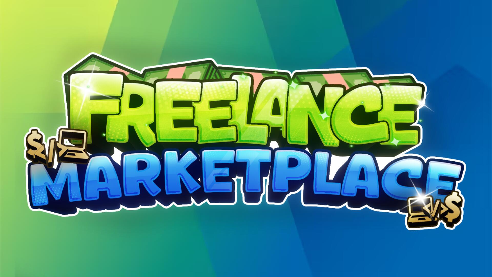 Discovery splash banner for Freelance Marketplace Discord server