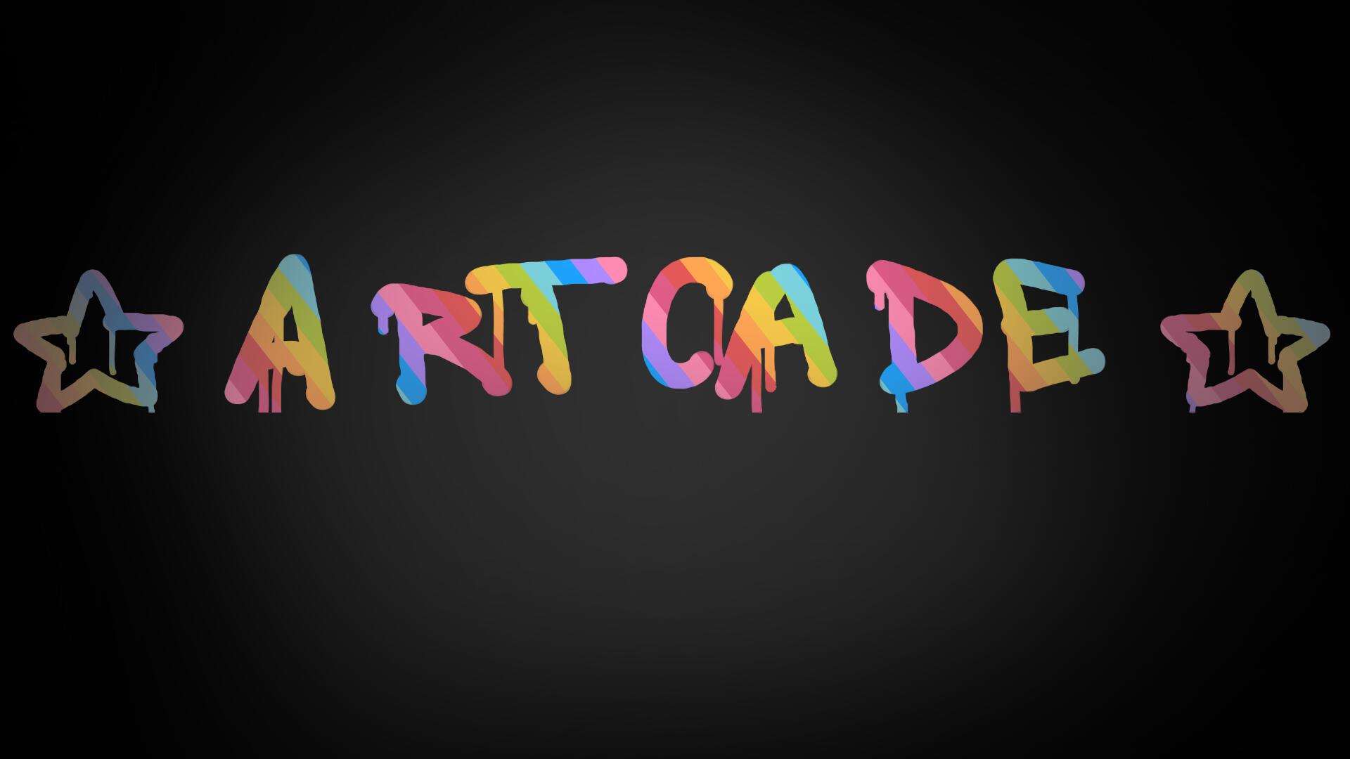 Discovery splash banner for Artcade Discord server
