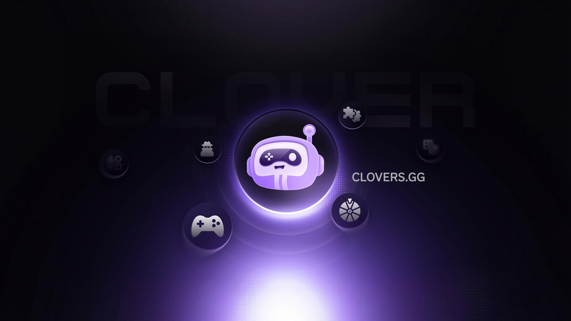 Discovery splash banner for Clover Support Discord server