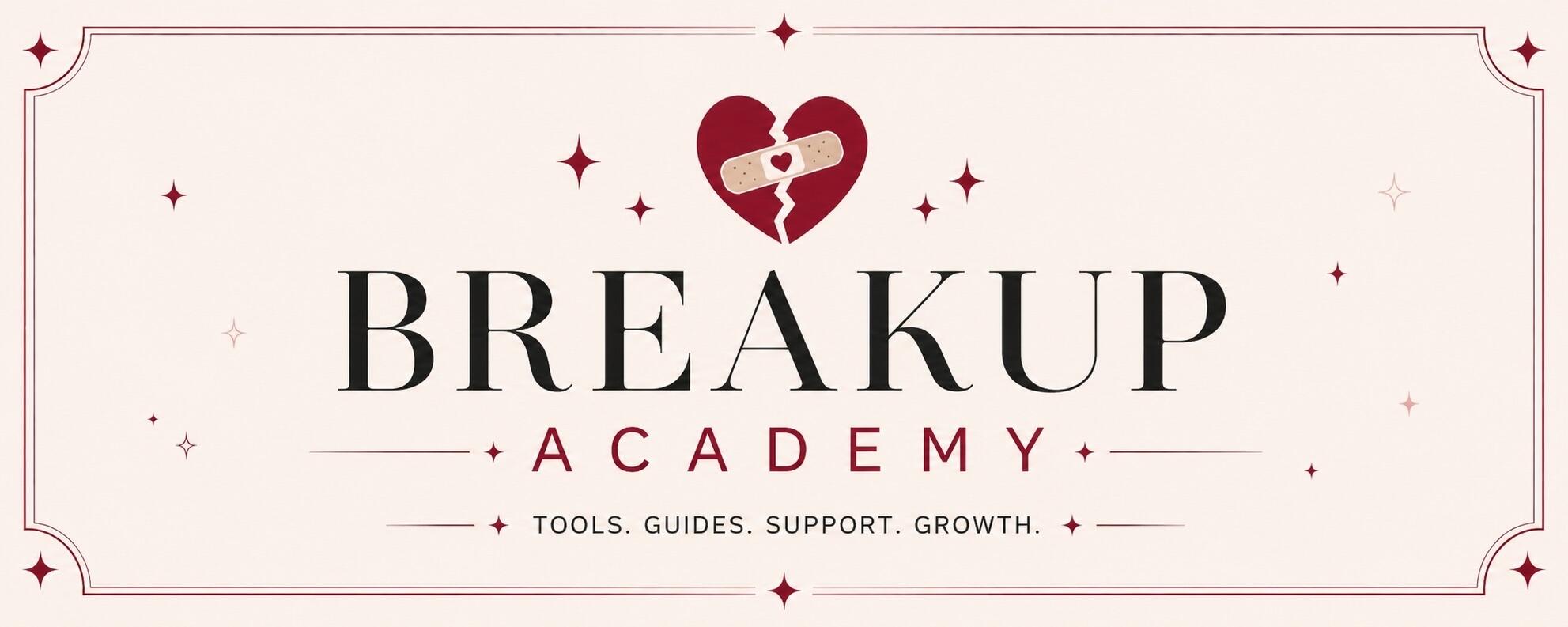 Discovery splash banner for Breakup Academy Discord server