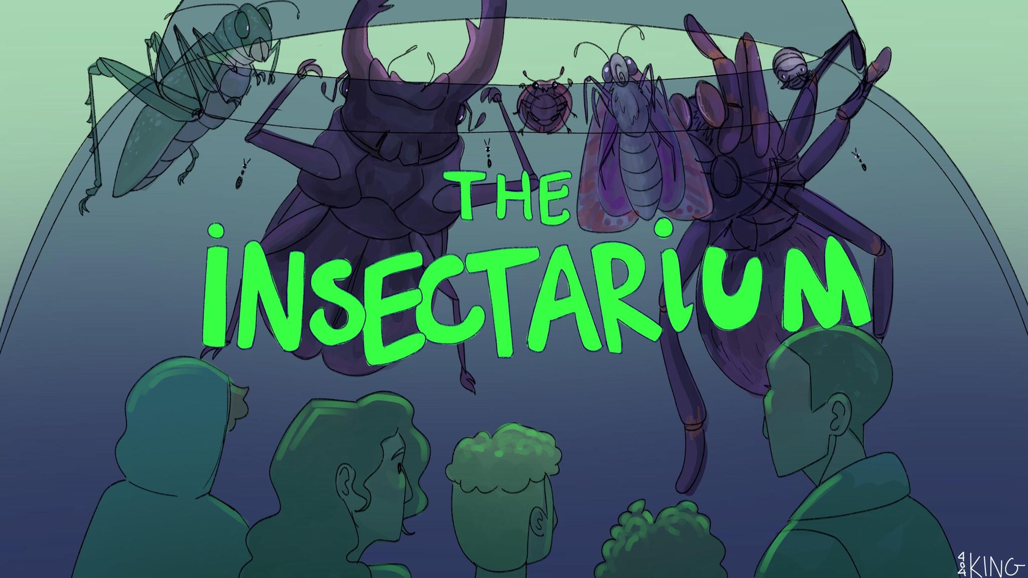 Discovery splash banner for The Insectarium Discord server