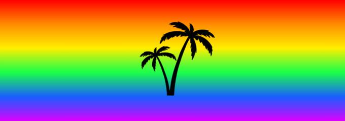 Discovery splash banner for Rainbow Isle Discord server