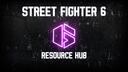 Discovery splash banner for SF6 Resource Hub Discord server