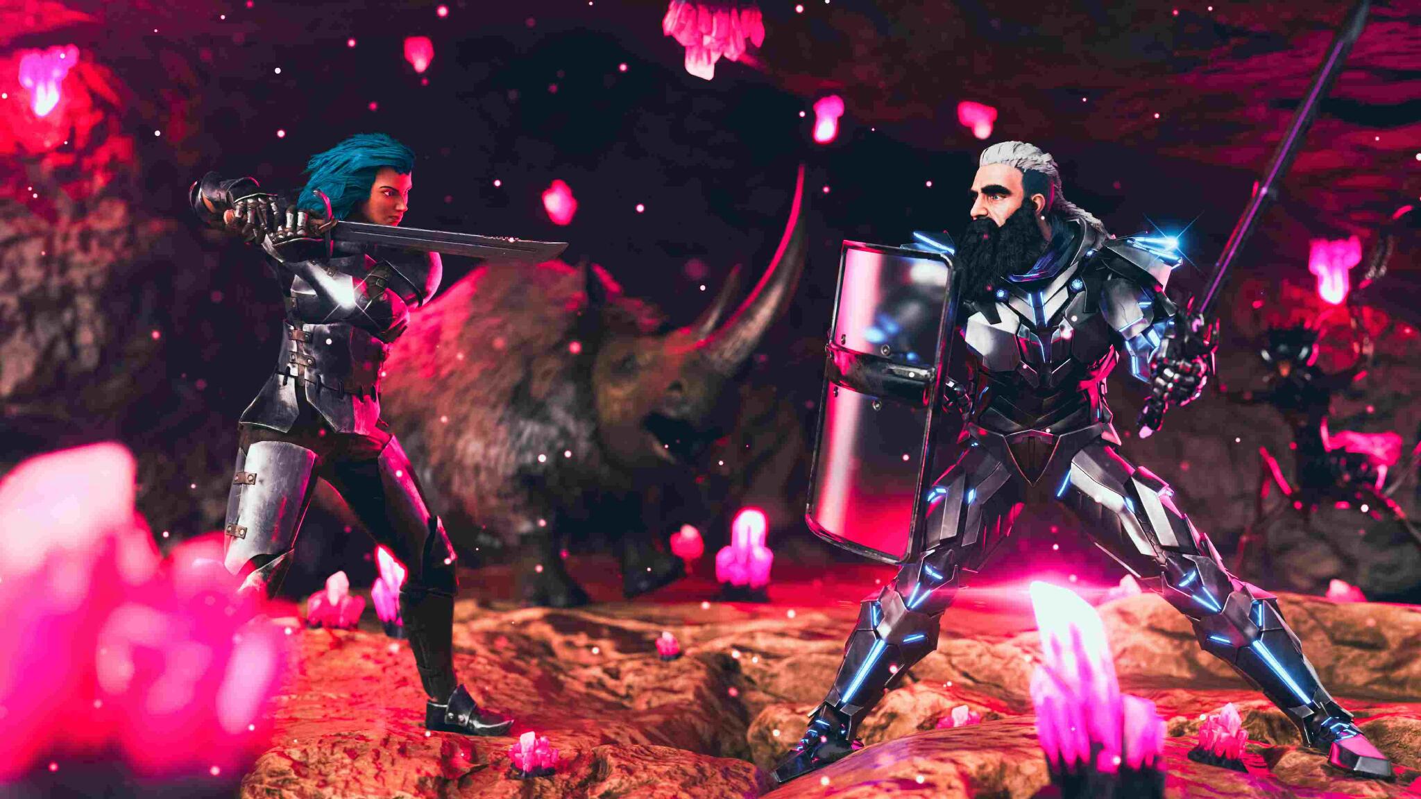 Discovery splash banner for Mirosity 4 Man | ARK | Fresh Wipe Discord server