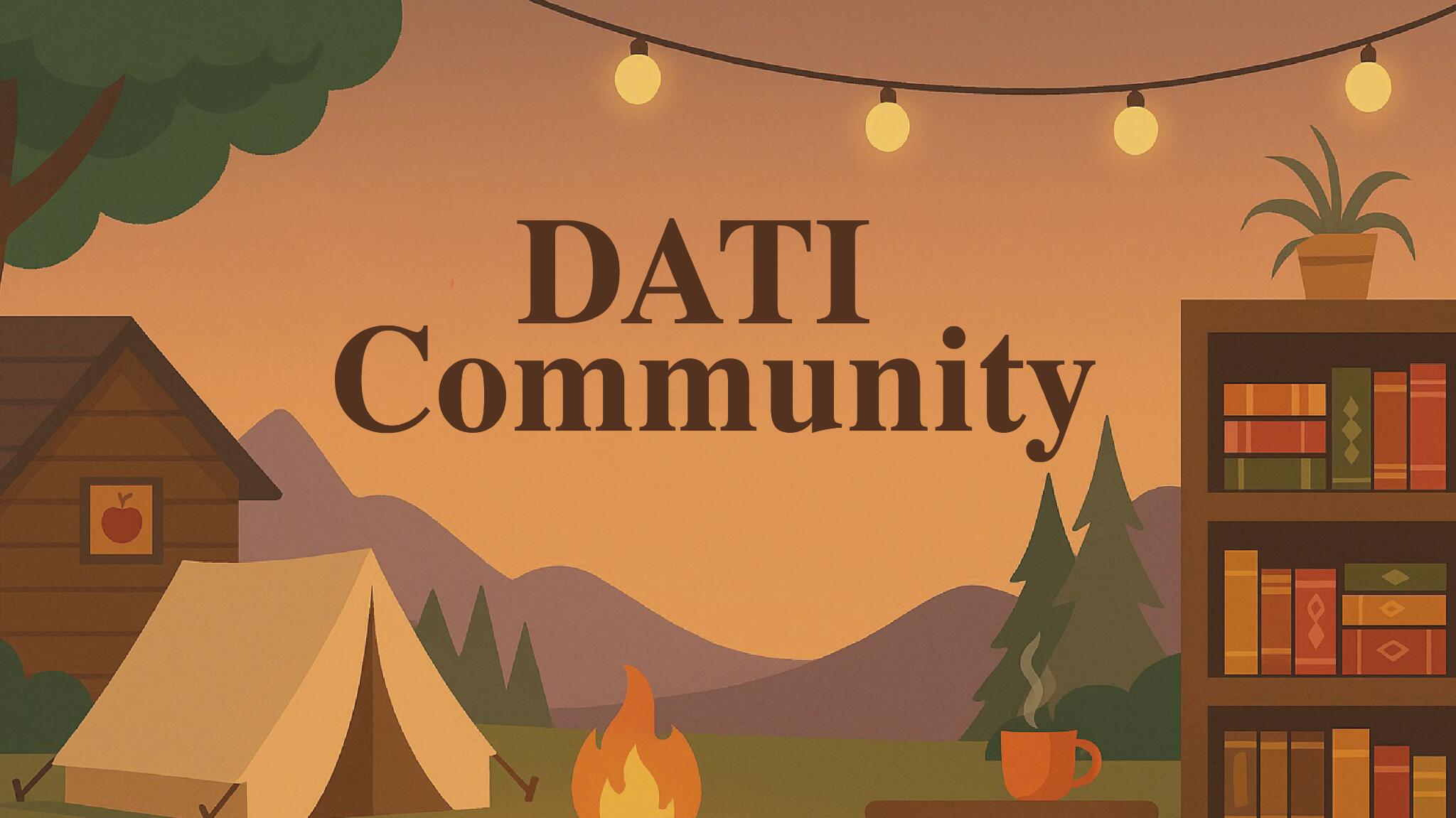 Discovery splash banner for DATI Community Discord server