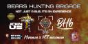 Discovery splash banner for Bear’s Hunting Brigade Discord server