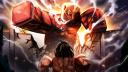 Discovery splash banner for Attack on Titan Revolution [AoTR] Discord server