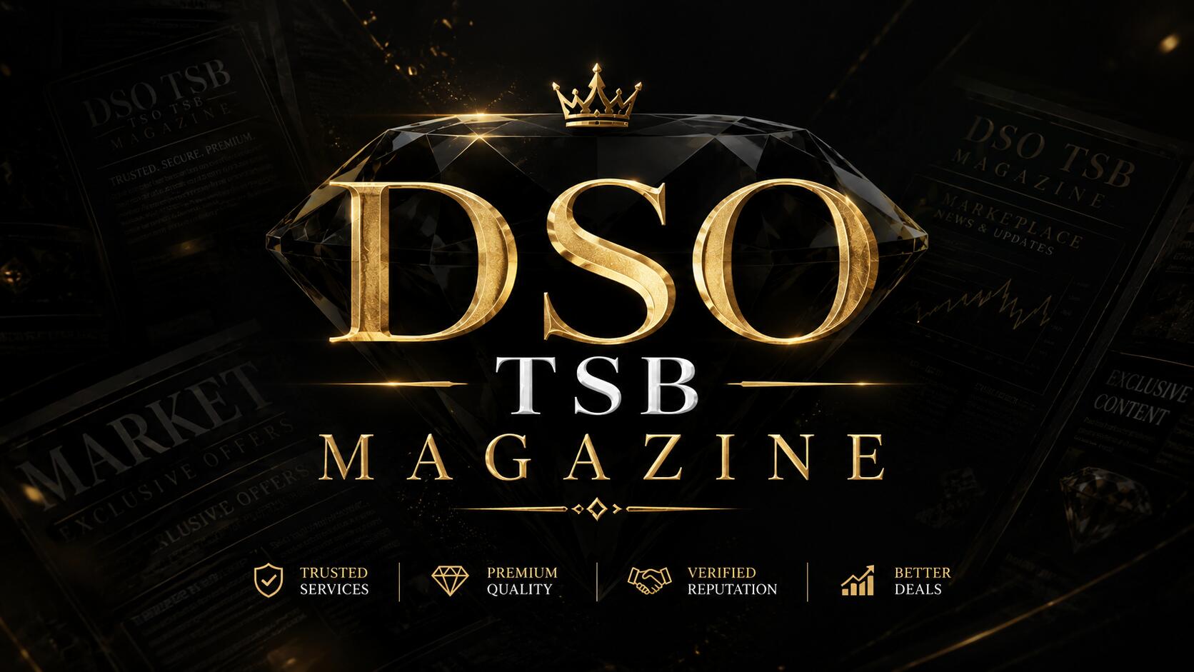Discovery splash banner for DSO TSB MAGAZINE Discord server