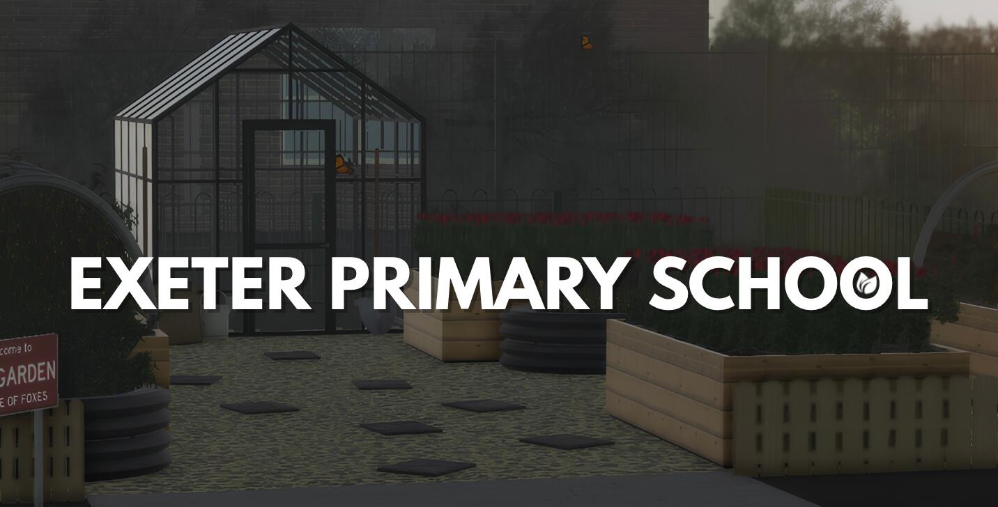 Discovery splash banner for Exeter Primary School | VC Discord server
