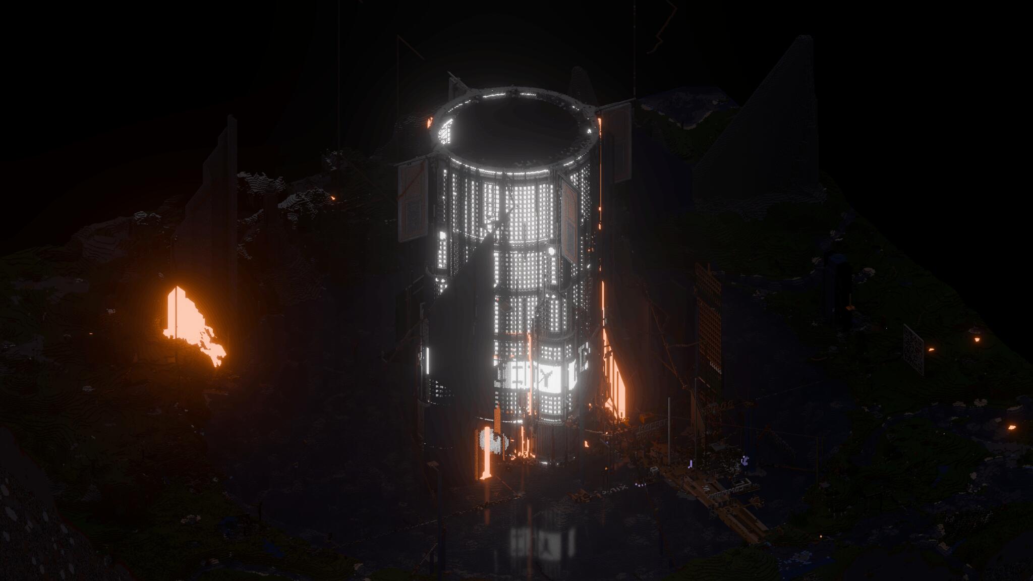 Discovery splash banner for Beyond The Horizon Discord server