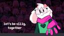 Discovery splash banner for ralsei's sillies Discord server