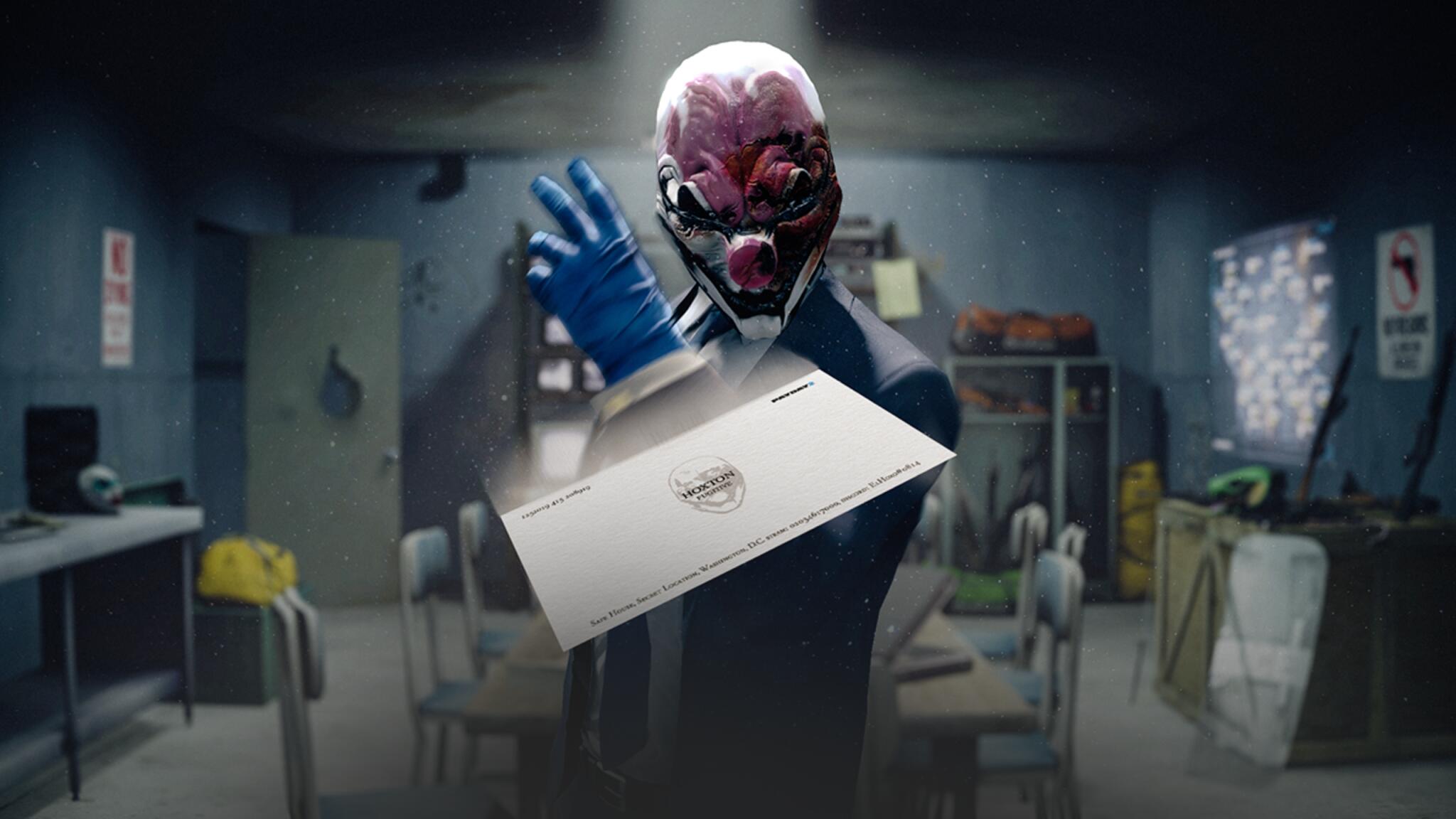 Discovery splash banner for 💰 PAYDAY Hispanohablante Discord server