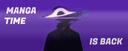 Discovery splash banner for Manga Time Discord server