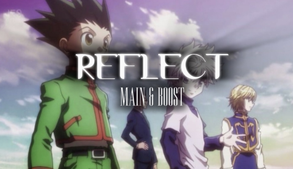 Discovery splash banner for † /reflect ⨾ anime ⨾ nitro Discord server