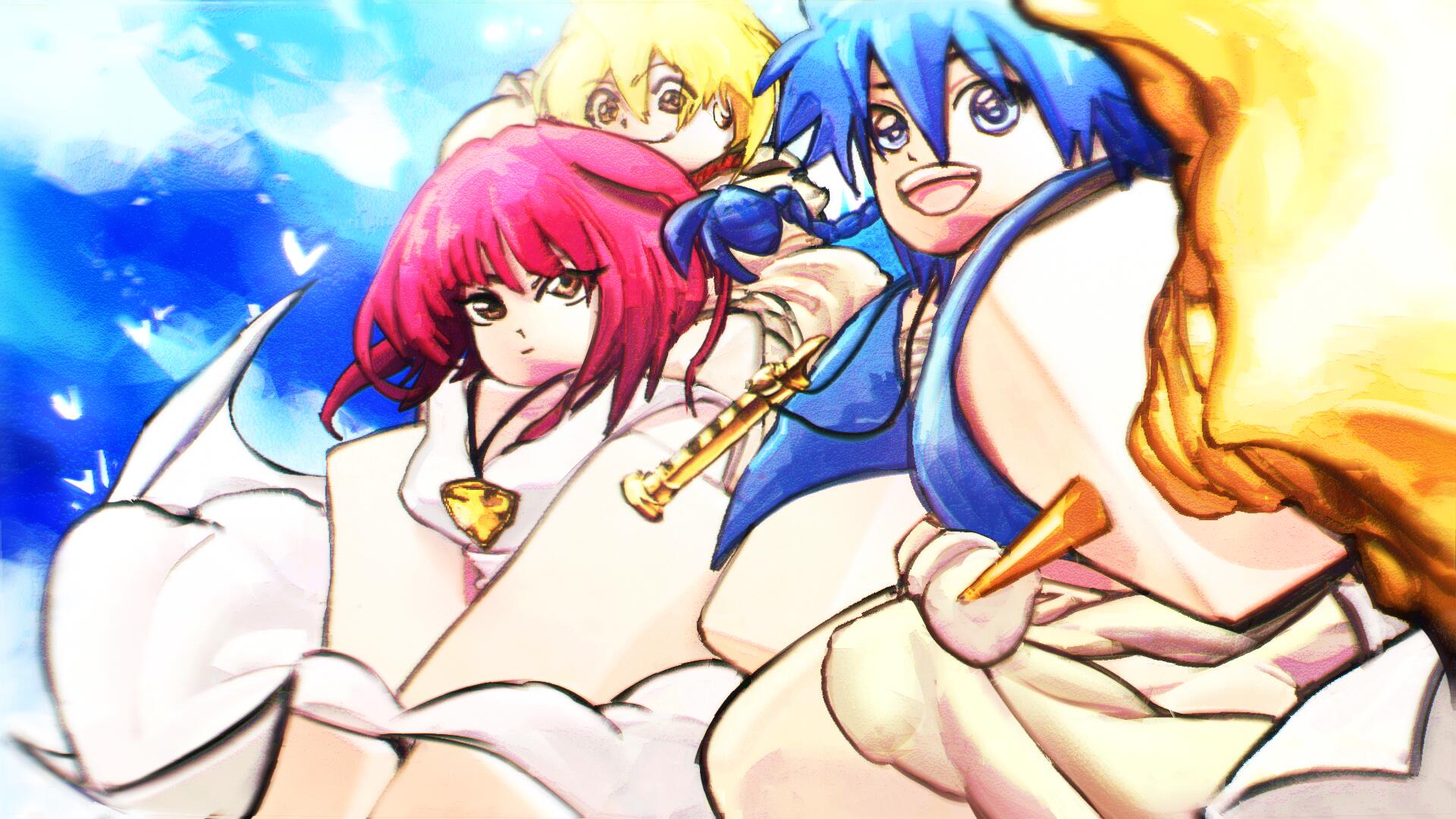 Discovery splash banner for Magoi Discord server