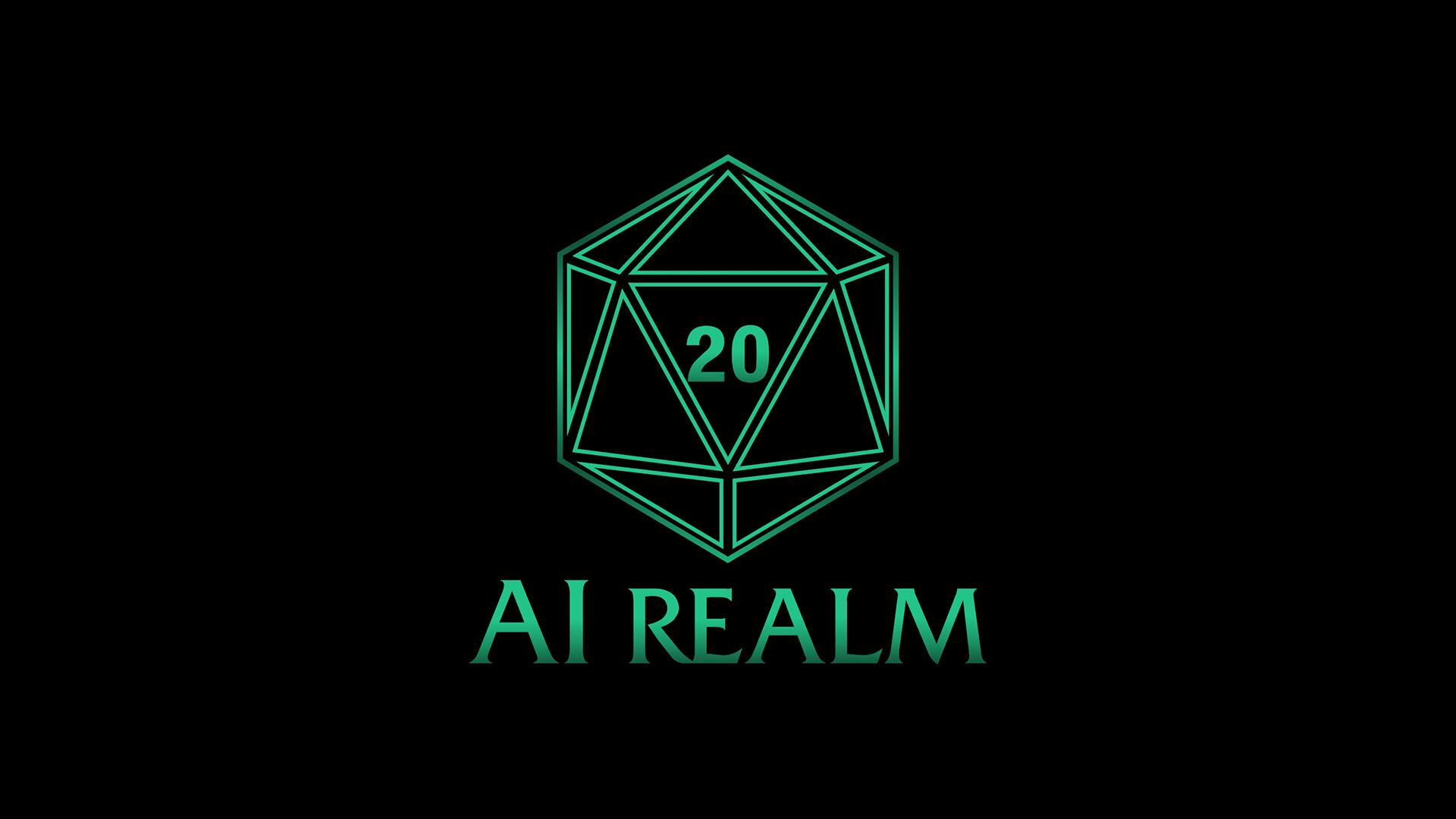 Discovery splash banner for AI Realm Discord server