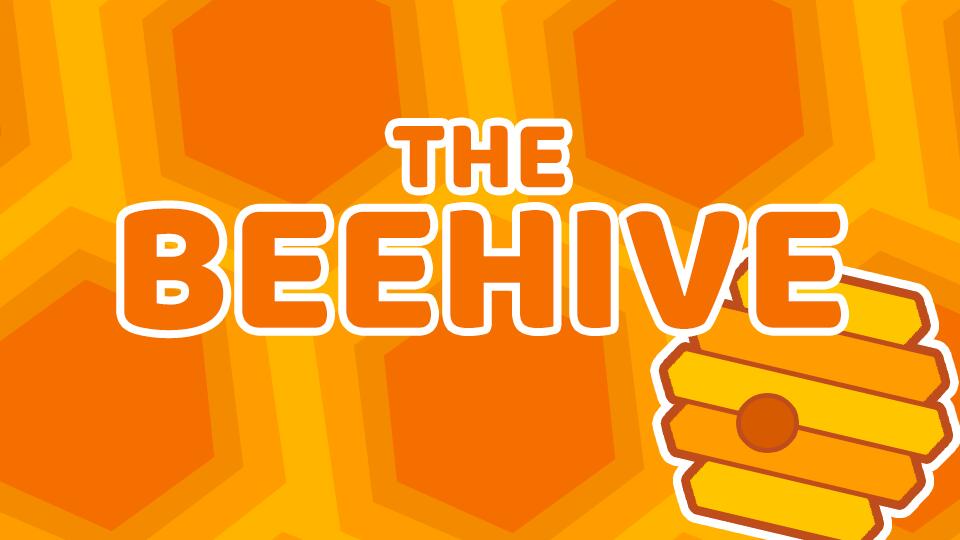 Discovery splash banner for The Beehive Discord server