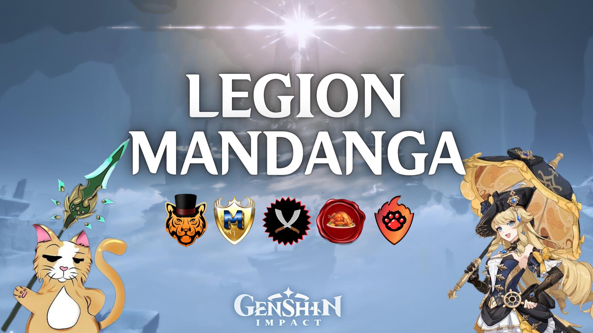 Discovery splash banner for LEGIÓN MANDANGA Discord server
