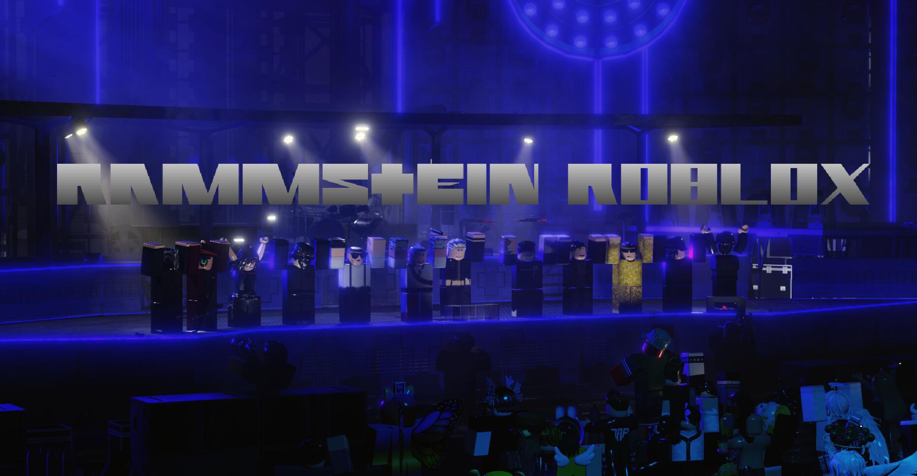 Discovery splash banner for Rammstein Roblox Discord server
