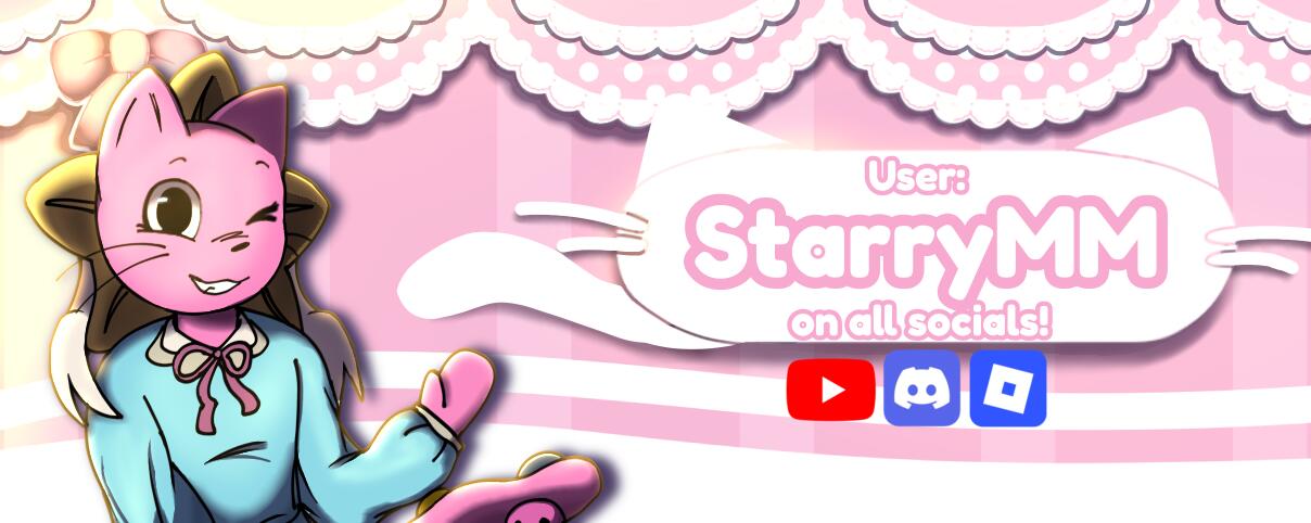 Discovery splash banner for StarryMM’s Starry Stars Discord server
