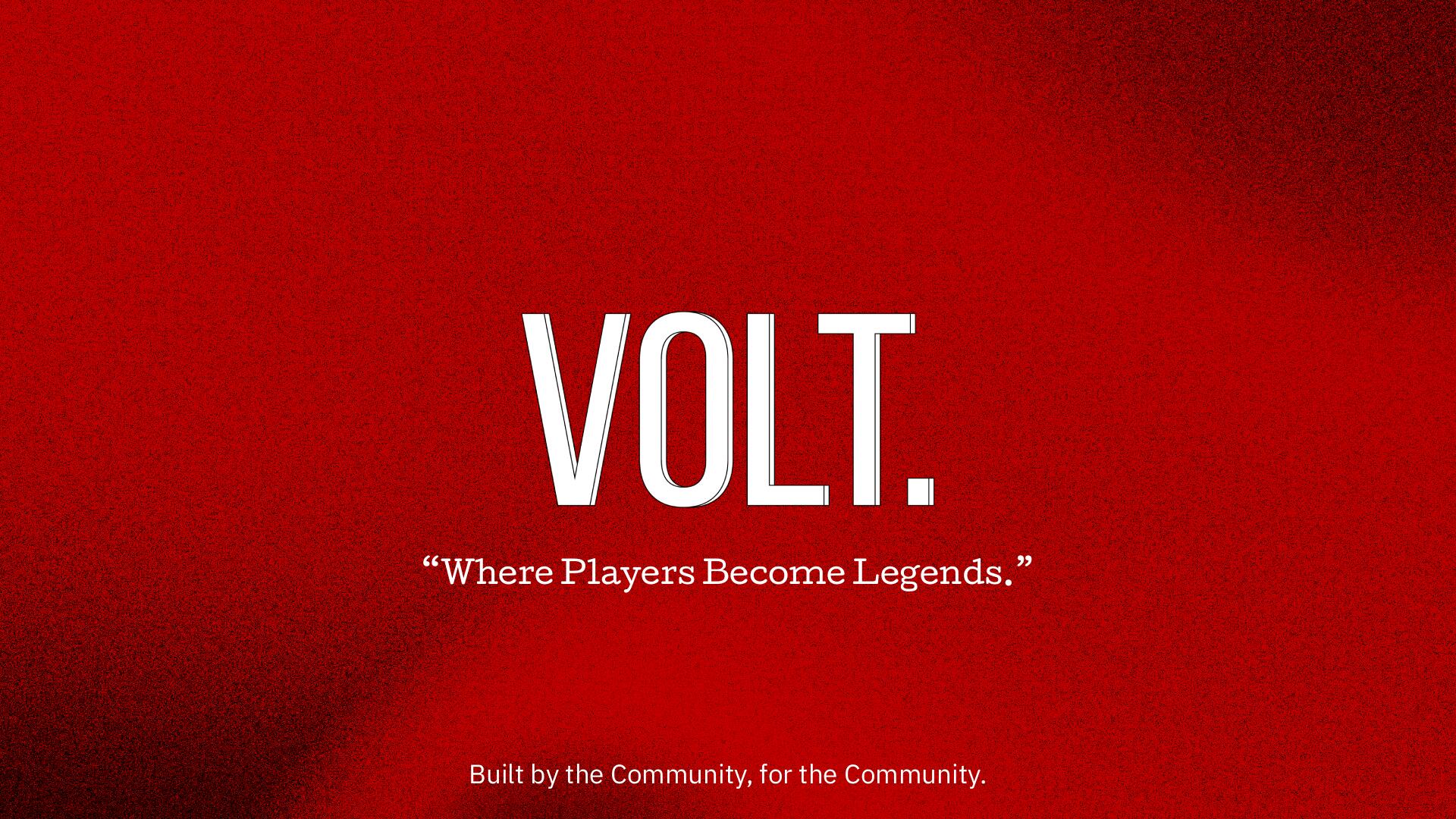 Discovery splash banner for Volt Community Discord server