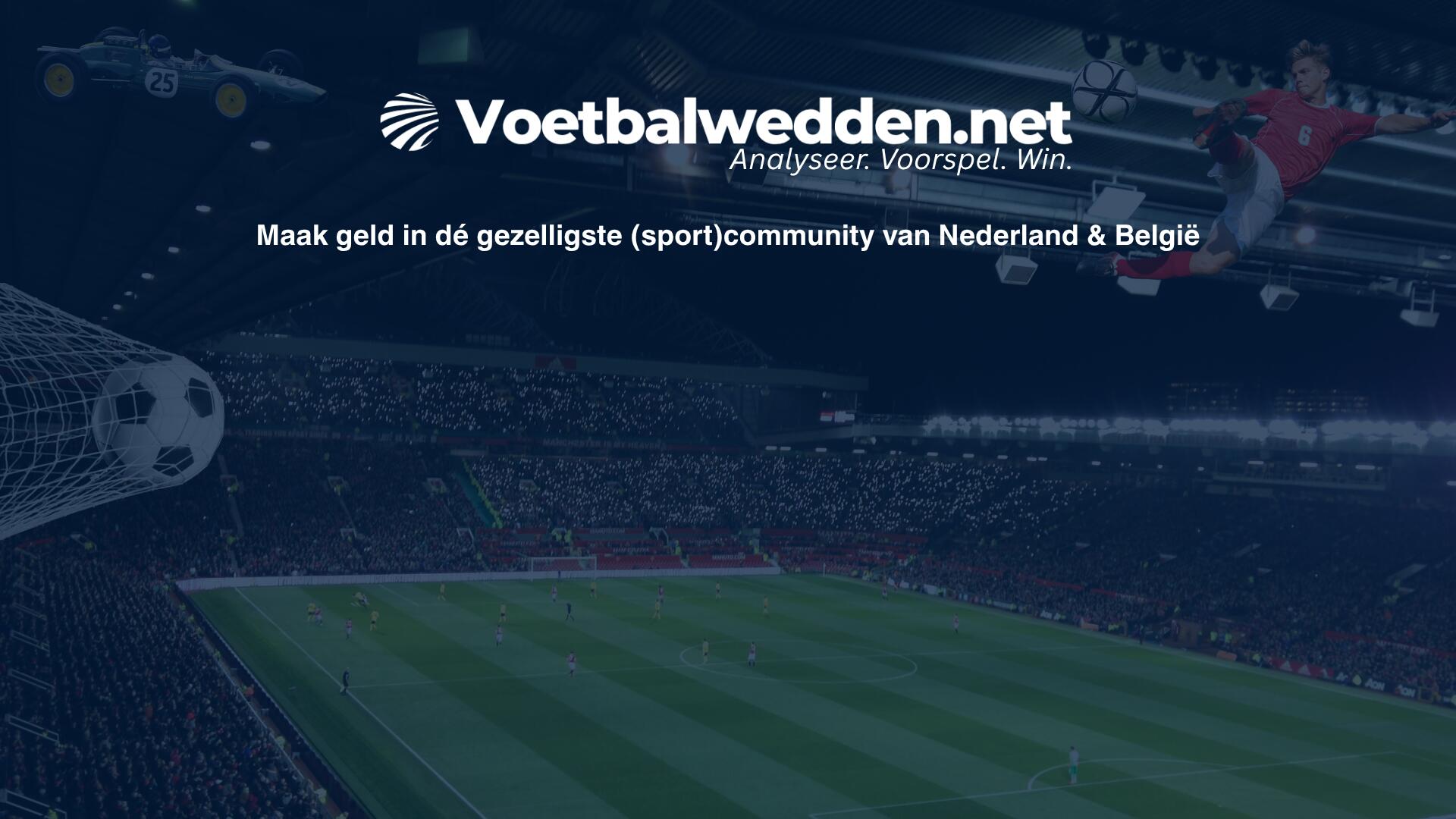 Discovery splash banner for Sportwedders | Wedtips & Sportpraat Discord server