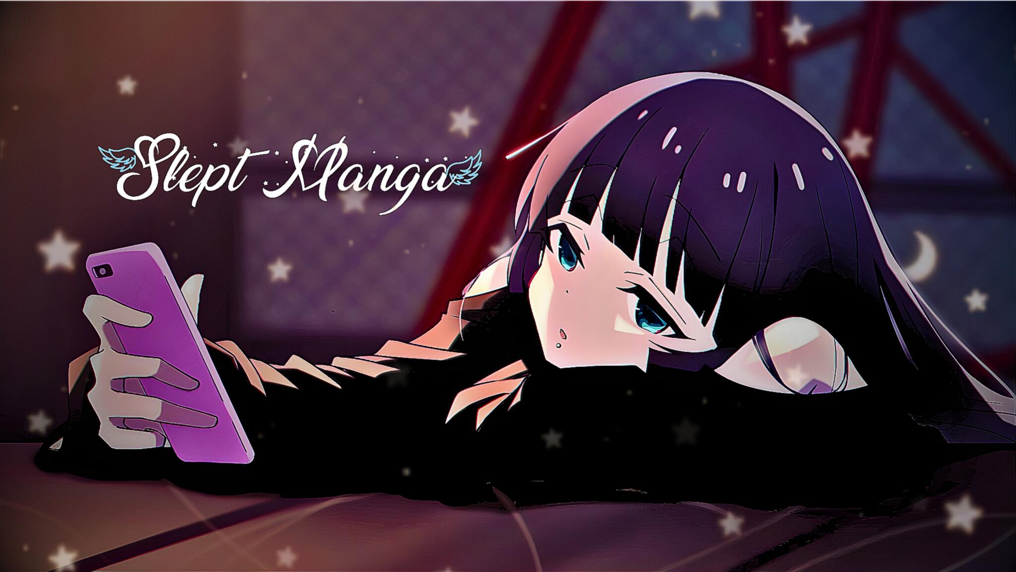 Discovery splash banner for Slept Manga 𓂃★ Discord server