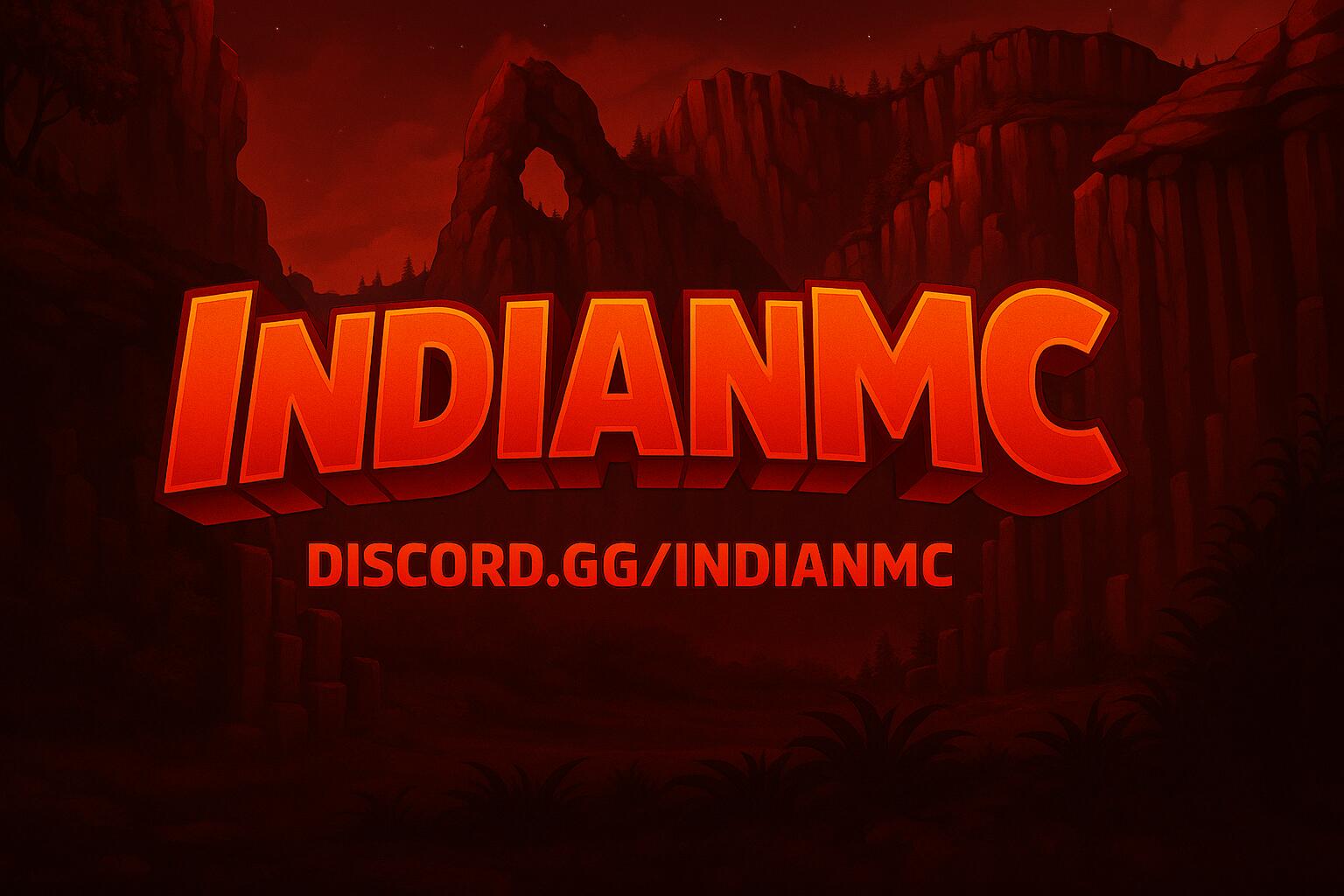Discovery splash banner for indianmc.in Discord server