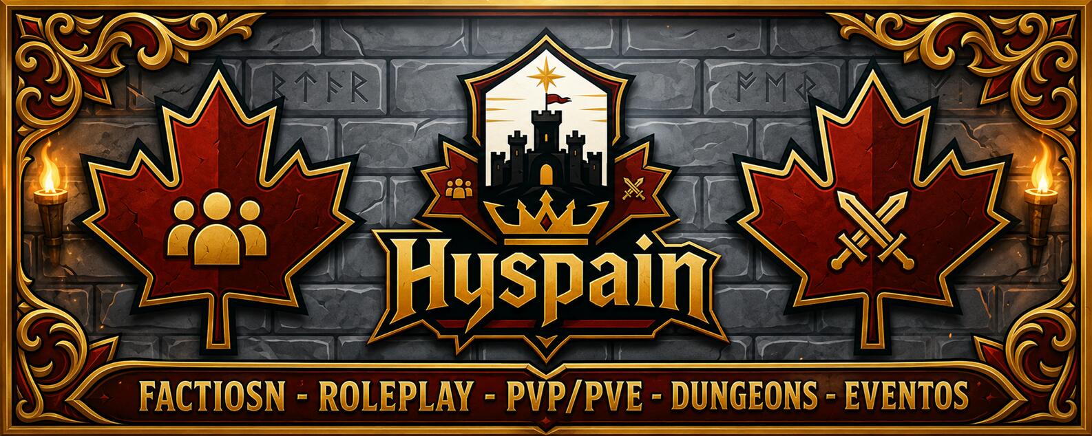 Discovery splash banner for Hyspain Discord server