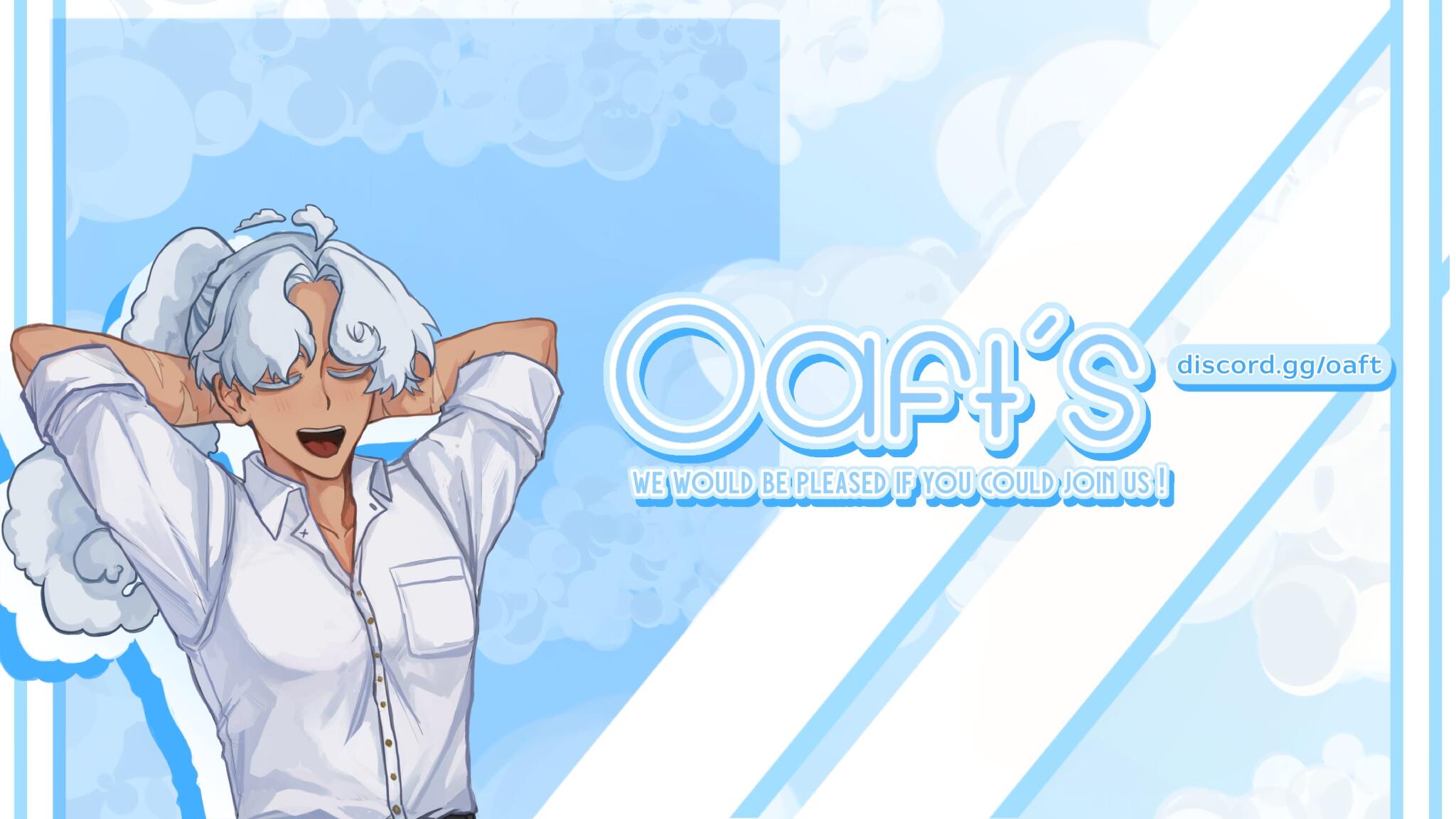 Discovery splash banner for Oaft's Discord server