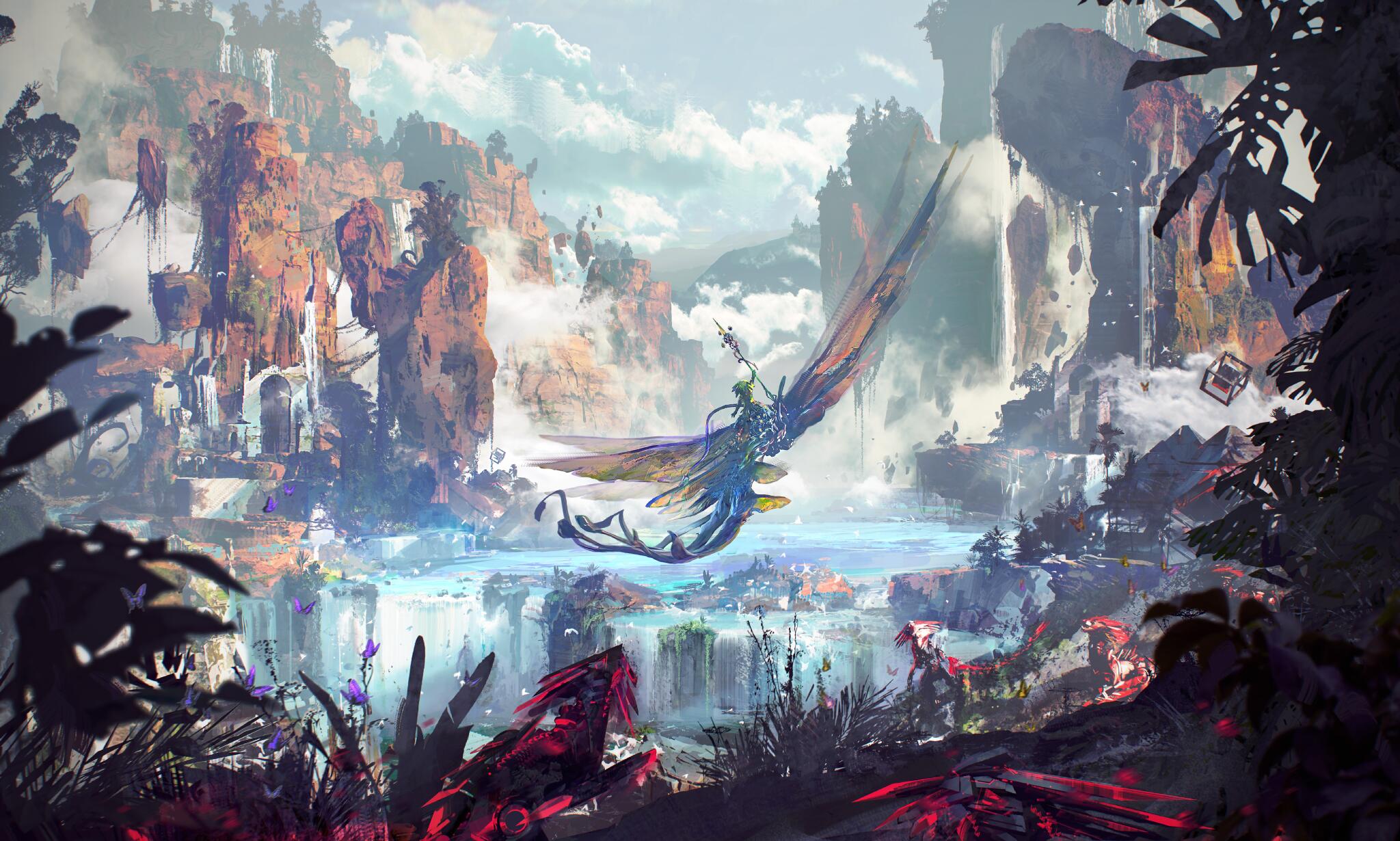 Discovery splash banner for Guild Wars 2 Discord server