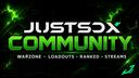 Discovery splash banner for JUSTs Squad Discord server