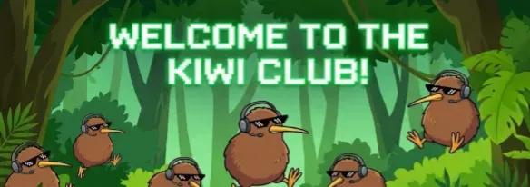 Discovery splash banner for Kiwi Cafe Discord server