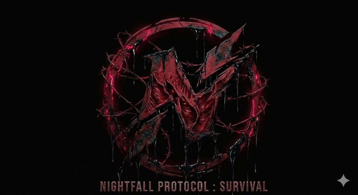 Discovery splash banner for Nightfall Protocol : Survival Discord server