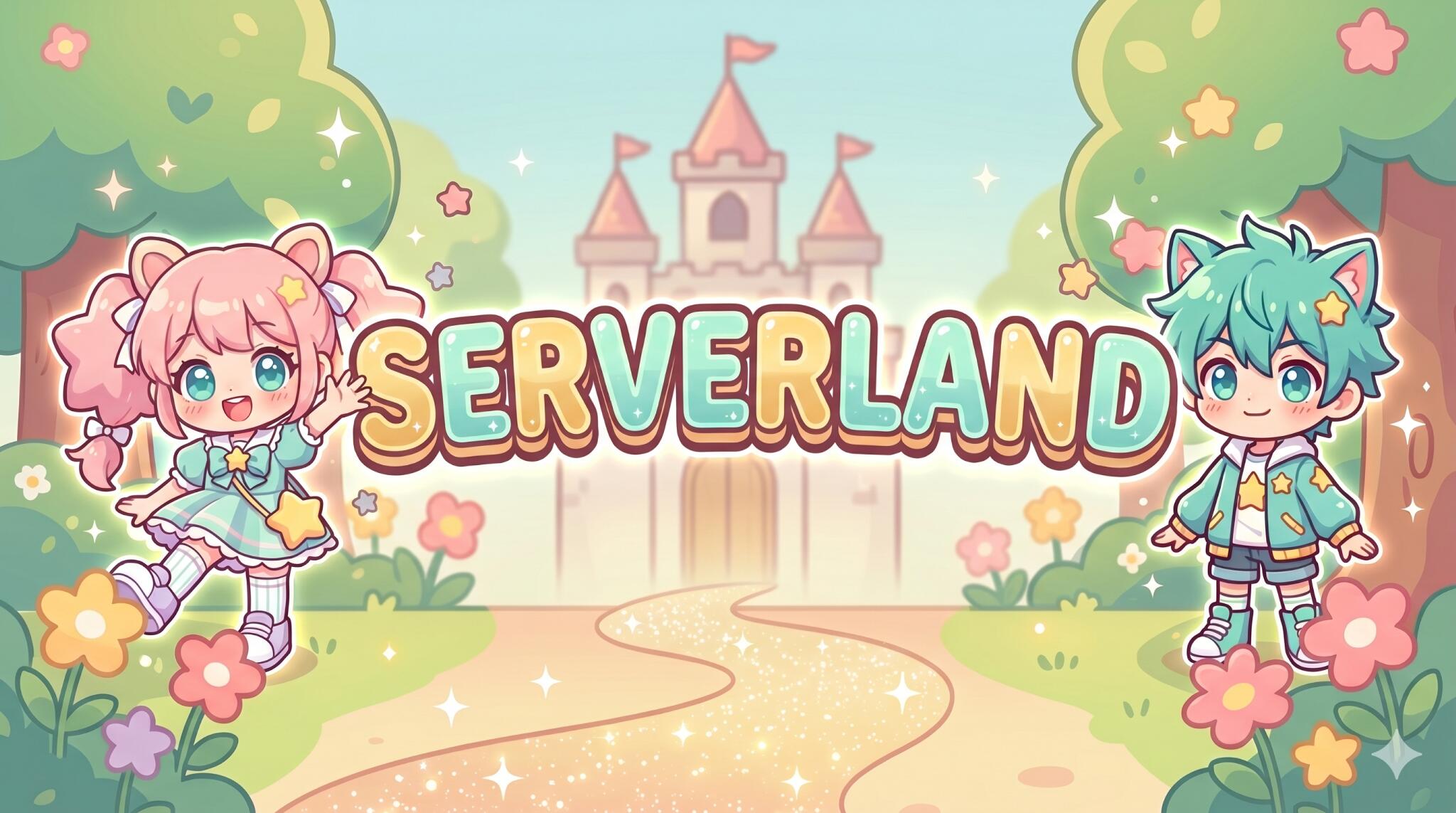 Discovery splash banner for SERVERLAND Discord server