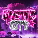 Discovery splash banner for Mystic City Discord server