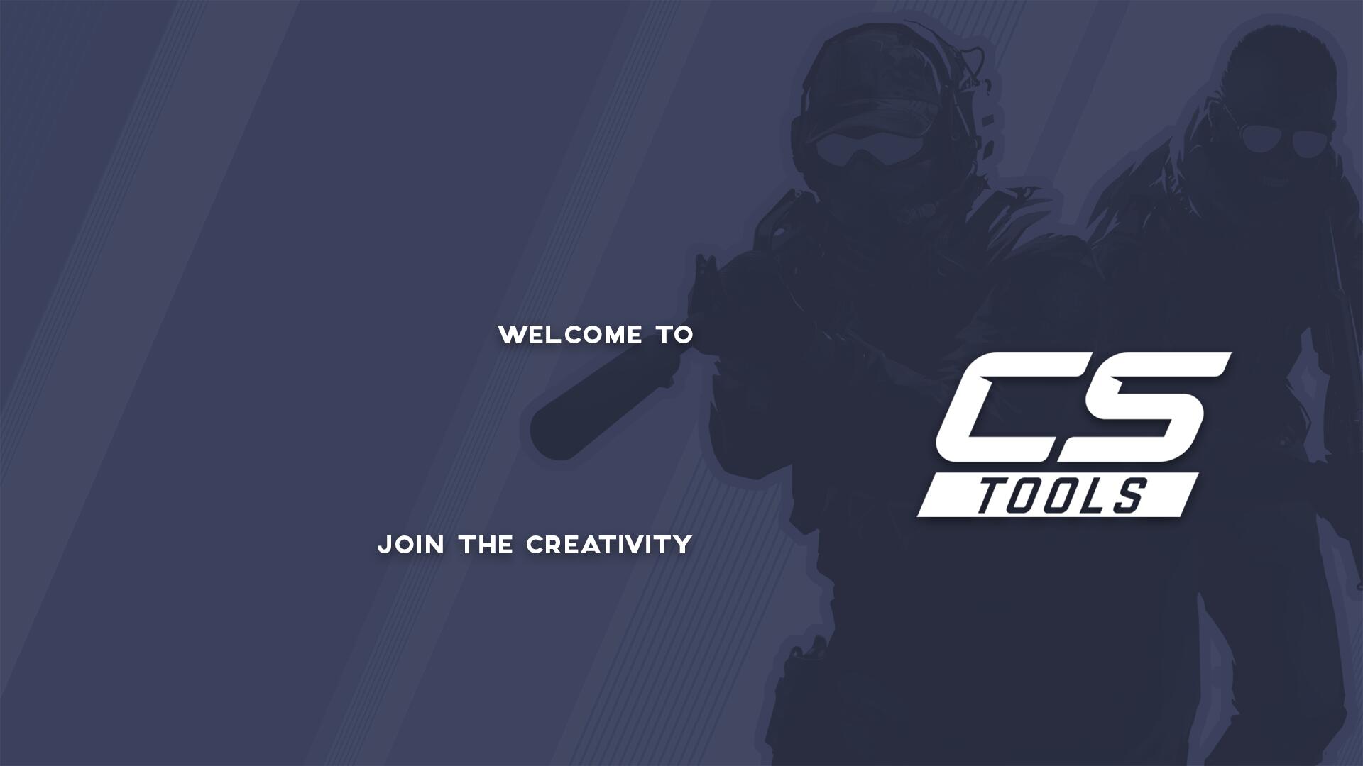 Discovery splash banner for Counter-Strike Tools Discord server