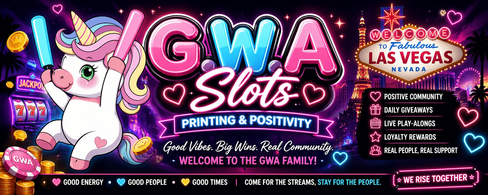 Discovery splash banner for G.W.A Slots Discord server