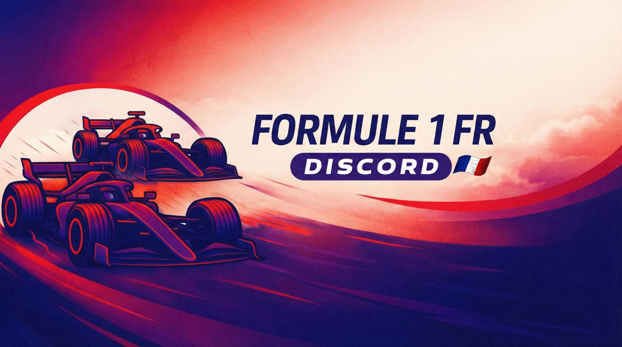 Discovery splash banner for Formule 1 FR๐ซ๐ท Discord server
