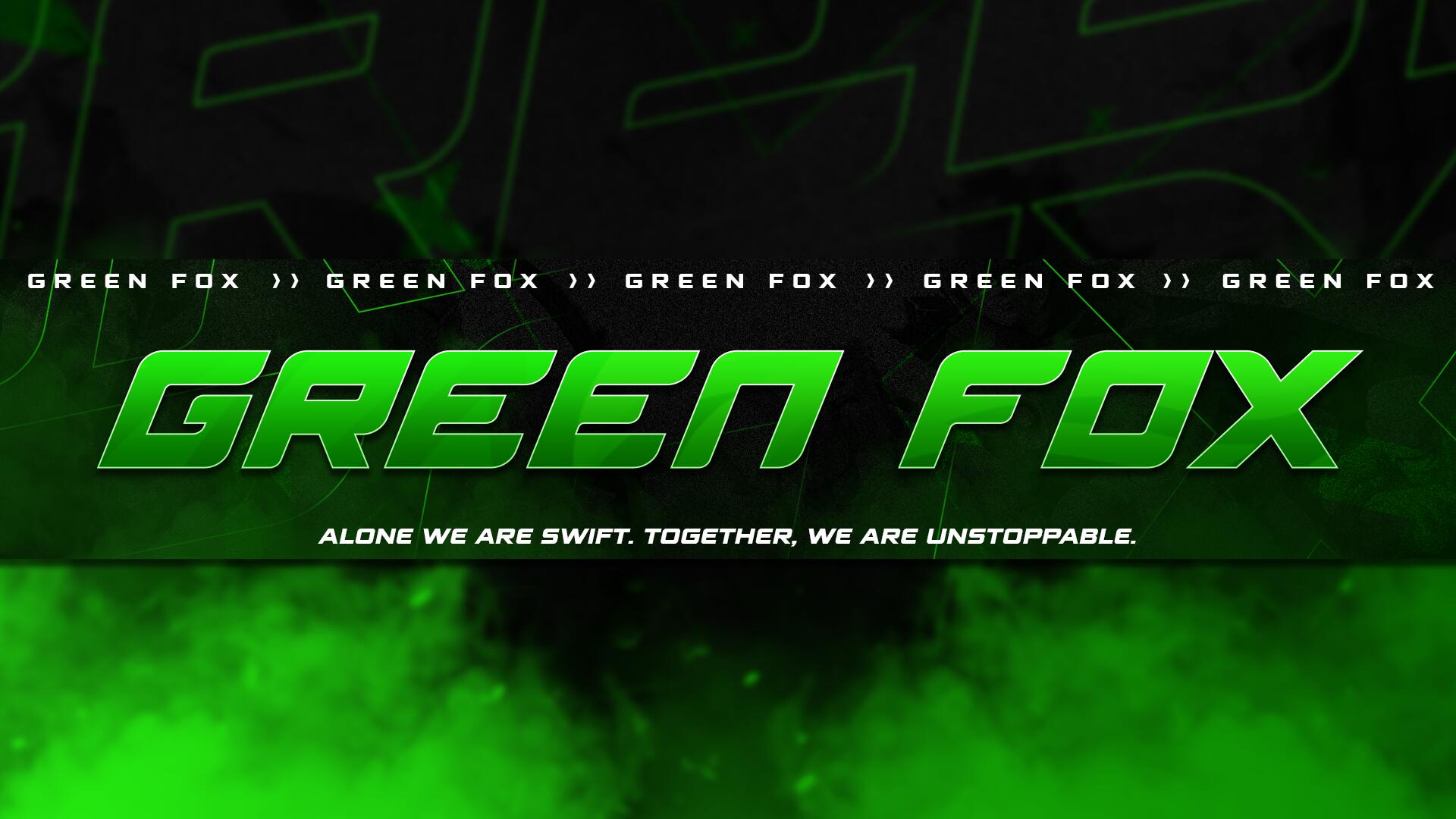 Discovery splash banner for Green Fox Discord server