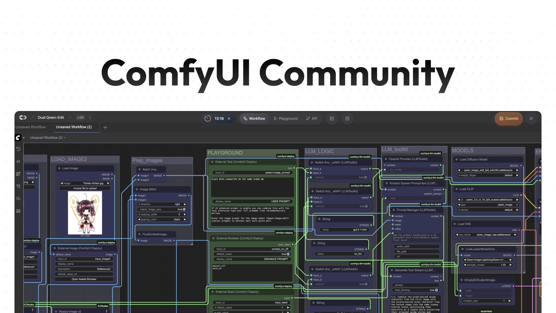 Discovery splash banner for Comfy Deploy Discord server