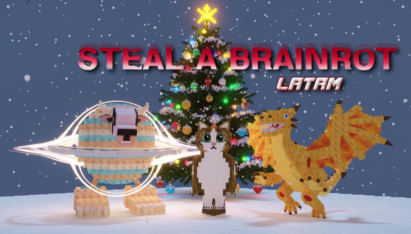 Discovery splash banner for ❄Roba un Brainrot │LATAM 🌠❄ Discord server