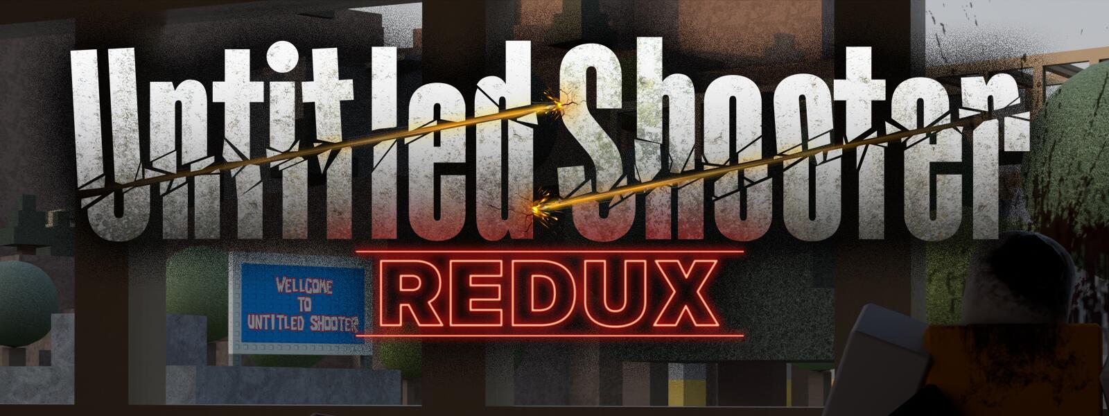 Discovery splash banner for Untitled Shooter: REDUX Discord server