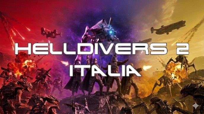 Discovery splash banner for HELLDIVERS 2 - Italia Discord server