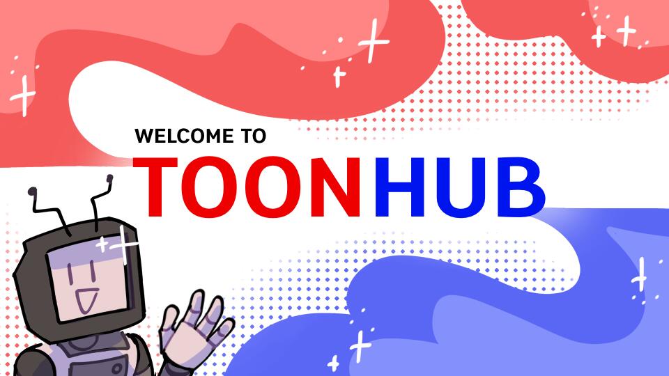 Discovery splash banner for ToonHub Discord server