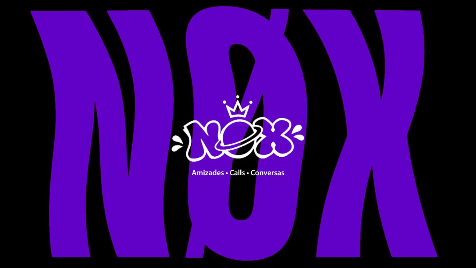 Discovery splash banner for !NØX — Amizades • Calls • Conversas • Socialização • Jogos Discord server