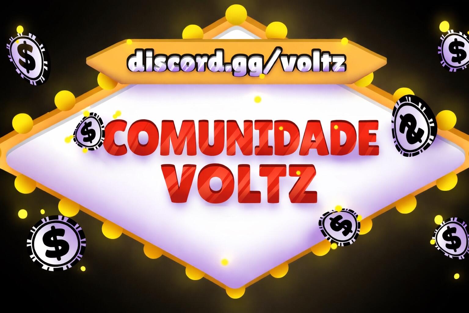 Discovery splash banner for VOLTZ・Comunidade Discord server