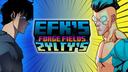 Discovery splash banner for Efk & Zylty’s Forge Fields Discord server