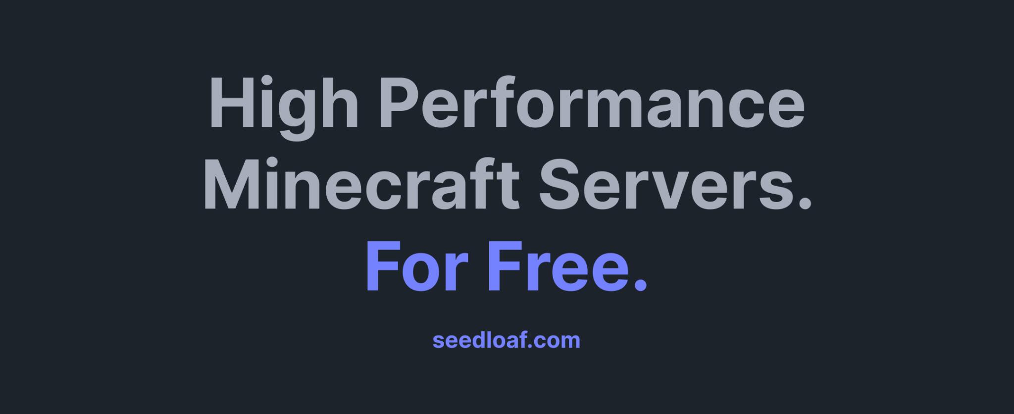 Discovery splash banner for Seedloaf Discord server