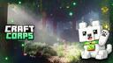 Discovery splash banner for CraftCorps Discord server